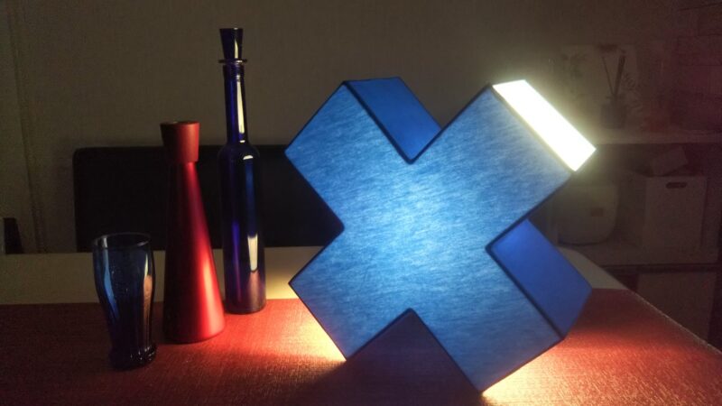 Cross lampshade